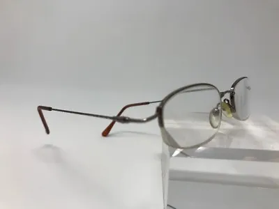 Hyper Flexx 1003 Eyeglasses Half Rimless Magnivision Brown 40-17-140 U740 • $13.44