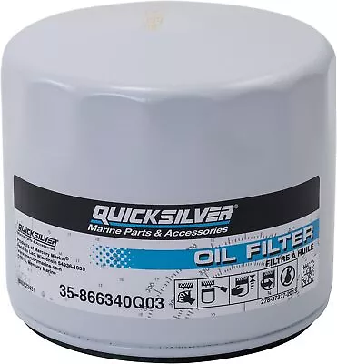 Quicksilver 866340Q03 Oil Filter - MerCruiser Stern Drive And Inboard Engines  • $20.74