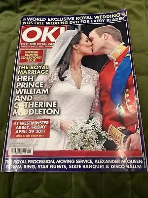 OK Magazine Royal Wedding Prince William & Kate Middleton Issue 775 May 10 2011 • £2.95