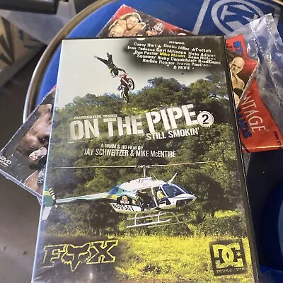 ON THE PIPE 2 Still Smokin' DVD FOX Motocross PreOwned Good Condition • $8.90