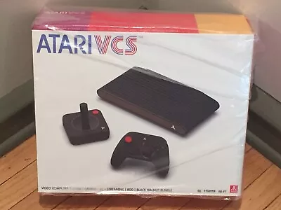 Limited Edition Atari VCS 800 Black Walnut Bundle 32 GB Brand New. Sealed • $500