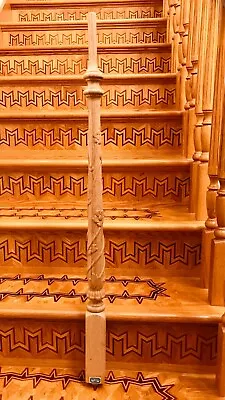 (13) RDP 37  X2  Oak Birch Maple Carving Balusters Tapered Design For Staircase • $550