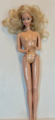 MAGIC MOVES BARBIE DOLL 1985 Mattel #2126 NUDE  WORKS NEEDS TLC C340G  • $16.80