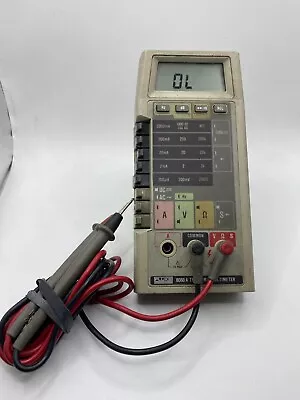 Fluke 8060A True RMS Multimeter With Cables TESTED WORKING!! • $75