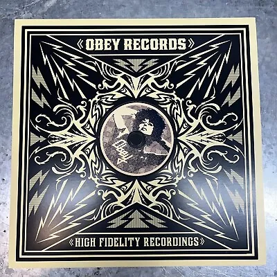 Obey Records Dance Floor Riot Promo CD In LP Sleeve Shepard Fairey DJ Z-Trip • $29.99