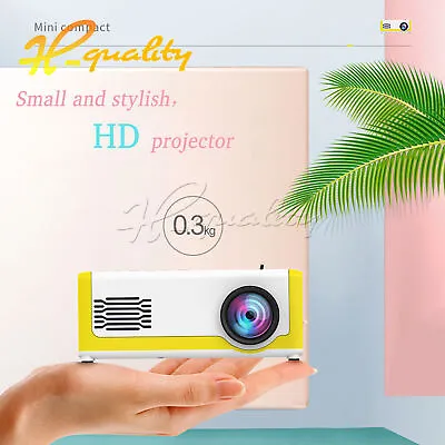 Home Theater Cinema USB AV Mini Portable Full HD 3D LED Projector AV With Dvd • £33.62