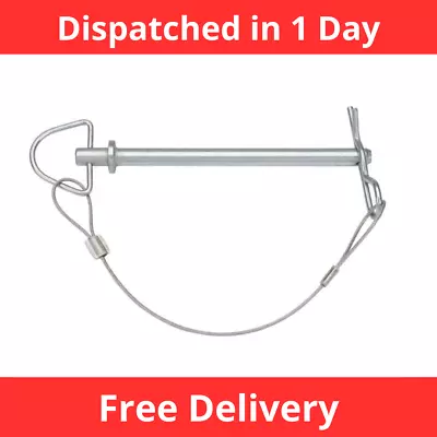 Clevis Pin 3/8 In. X 4-3/4 In. For Farm Lawn Garden Trailer Hitch Receivers 1 PK • $7.77