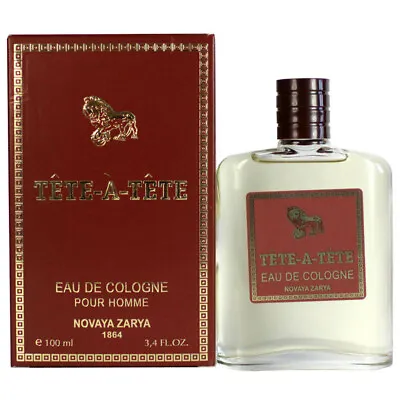 Cologne For Men Tete-a-Tete Vintage Retro Perfume Novaya Zarya 100 Ml | 3.38 Oz • $16.99