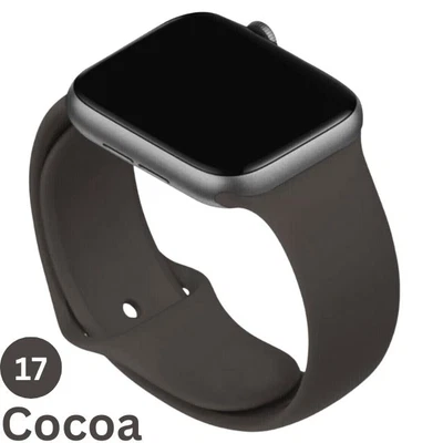 £3.55 • Buy For Apple Watch Silicone Band Strap Series 1 2 3 4 5 6 7 8 SE 38 40 41 42 44 45