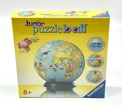 $14.99 • Buy Ravensburger Junior Puzzleball Children’s Globe 96 Pieces 3D Puzzle - New Sealed