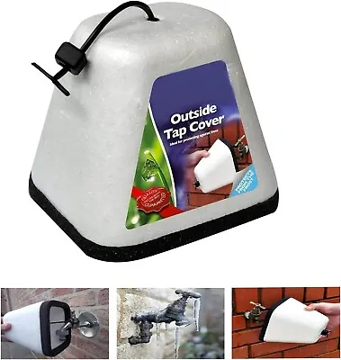 Outdoor Garden Tap Cover Insulated Thermal Frost Winter Weather Water Protection • £6.95