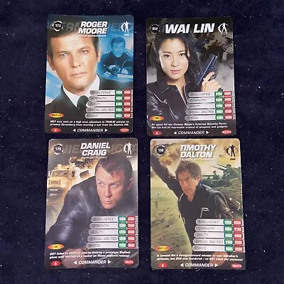 £3.87 • Buy 2008 James Bond 007 Commander Spy Card  Rare Foil 4 Cards