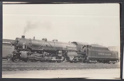 Lehigh Valley RR 4-8-2 S-1 Steam Locomotive #5000 Photo Wilkes-Barre 1923 • $7.49
