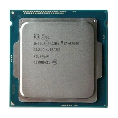 Intel Core I7-4790K SR219 4.00 GHZ 4th Gen CPU LGA1151 Processor X441A916 • £84.41