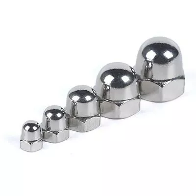 M3-M24 All Size Acorn Cap Nuts Dome Head Decorate Nut DIN1587 - A2 304 Stainless • $10.77