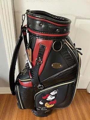 Disney Mickey Mouse Golf Staff Bag. Brand New Made In Japan . • $1500