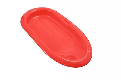 Superio 36  Red Toboggan Snow Sled For Kids Durable Plastic Slider With Handles • $29.99