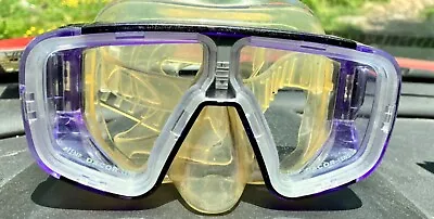 Dacor  Integra Diving Scuba Snorkeling Mask /case Slap Stap • $29.99