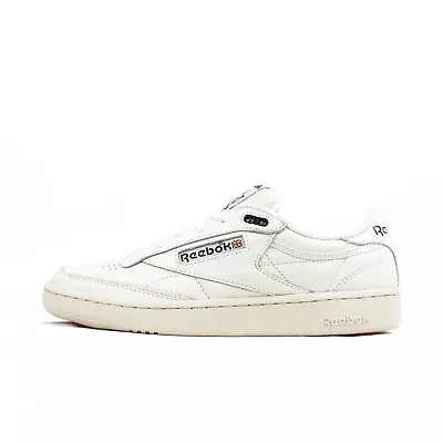 Reebok Club C 85 Vintage [100033000] Men Casual Shoes Chalk /Black/Pap White • $203.50