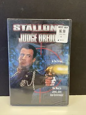 Judge Dredd (DVD 1995) Brand New Factory Sealed Stallone • $10.50