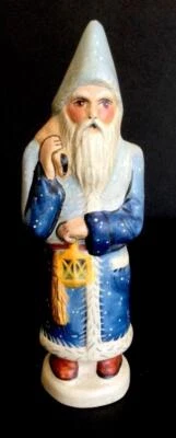 $169.95 • Buy Judi Signed VAILLANCOURT 2000-51 BLUE STAR 4.75” SANTA WEEKEND ST NICHOLAS