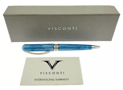 Visconti Breeze Blueberry Sky Blue Ballpoint Pen Limited Edition Kp080502 $200 • $79