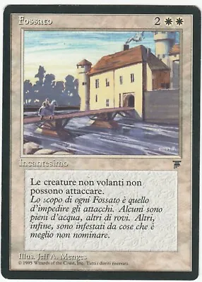 Legends Italian MTG Moat  Magic Rare • $549.99