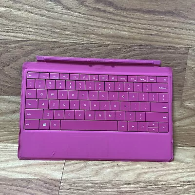 Microsoft 1561 Type Cover For Surface RT / 2 / Pro 1 / Pro 2 - Pink Keyboard • $29.99
