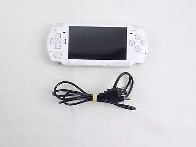 Sony Playstation Portable PSP 2000 (Ceramic White) Console Handheld With Charger • $179