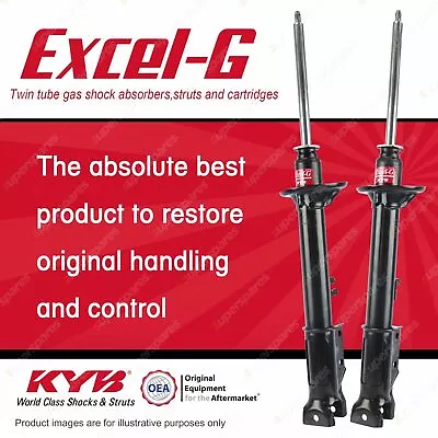 2x Rear KYB Excel-G Strut Shock Absorbers For Mazda 323 BF I4 FWD Wagon 85-89 • $369.16