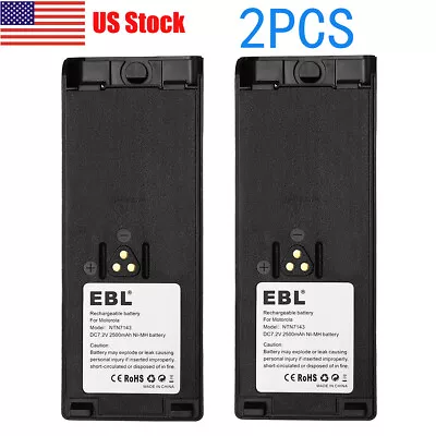 2pcs EBL NTN7143 Batteries For Motorola HT1000 MT2000 MTS2000 MTX9000 NTN7144 • $36.99