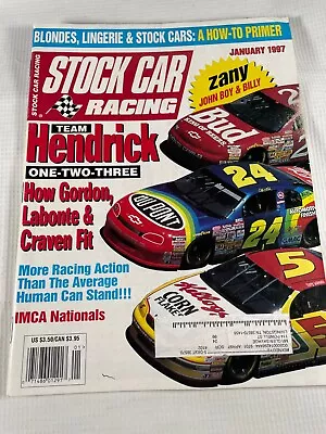 1997 Stock Car Racing Magazine Team Hendrick - John Boy & Billy - IMCA Nationals • $2.99