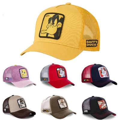 $8.99 • Buy Adjustable Cartoon Animal Baseball Trucker Snapback Hat Cap Mesh Farm Men Bros