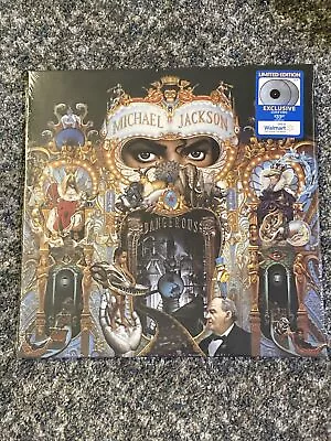 Michael Jackson - DANGEROUS - Wal-Mart Exclusive SILVER VINYL - NEW & SEALED • $33.97