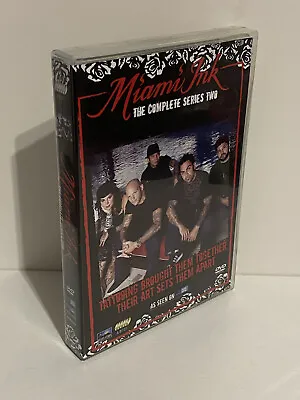 £6.99 • Buy Miami Ink The Complete Series 2 - DVD Box Set - 5 Disc
