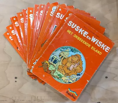 Lot Of 13 Suke En Wiske Dutch Edition Standaard Uitgeverij 1973-2005 • $35.42