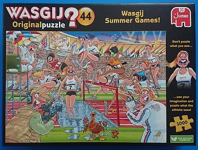 Jumbo Wasgij? Original 44 Wasgij Summer Games 1000 Piece Jigsaw Puzzle • £8.50