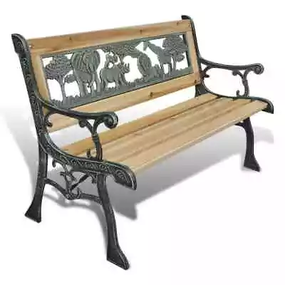 Garden Bench Wooden Park Seat Patio Porch Seating Loveseat Outdoor Furniture NEW • £61.24