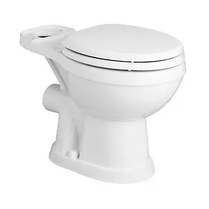 Saniflo 093 Saniflush Rear Discharge Round Toilet Bowl Only - White • $122.40