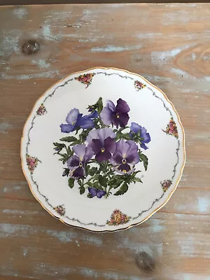 Royal Albert China Plate. The Queen Mothers Favourite Flowers. No. 2. • £5