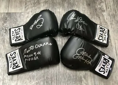 £1200 • Buy 4 KINGS, Set Of 4 Signed Cleto Reyes Gloves...(AWESOME !!!)