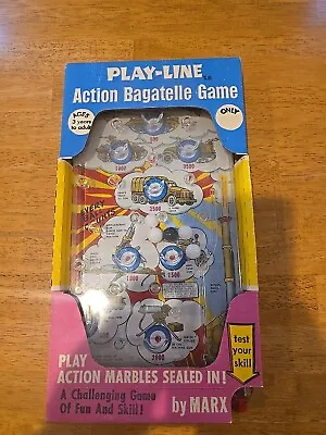 Vintage Marx Bazooka Bagatelle Table Top Pinball Game NEW UNOPENED RARE • $100