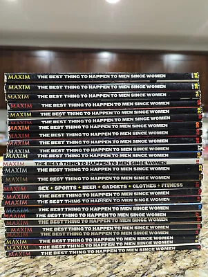 Maxim Magazine Lot Of (25) From 1995-2000 • $80