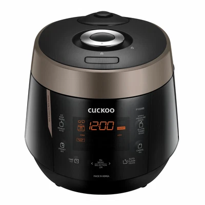 $299 • Buy CUCKOO Pressure Rice Cooker 10 Cup Brown/Black CRP-P1009S