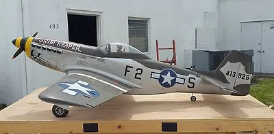 Giant Scale Bud Nosen  P51 Mustang  102    RC   Printed Plans    • $32.11