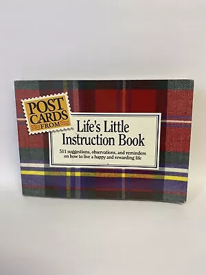 Postcards From Life's Little Instruction Book By Brown H. Jackson Jr. • £5