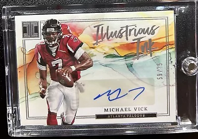 Michael Vick 2023 Impeccable Illustrious Ink Auto Autograph/75 🔥🔥🔥 • $39.99