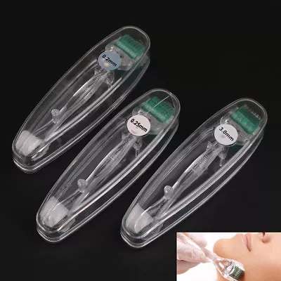 192 Micro Needle Titanium In Derma Roller 0.25-2.5 Mm Anti-Aging Scars S:-h • $9.12