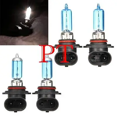 4pcs HID 9006/9005 5000K Xenon White Headlight High/Low Beam Halogen Bulbs #x6 • $12