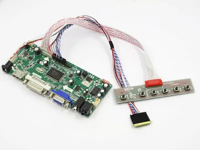 New LCD Controller Driver Board Kit LCD LVDS HDMI+DVI+GA For LP156WH2(TL)(Q1) • $22.72